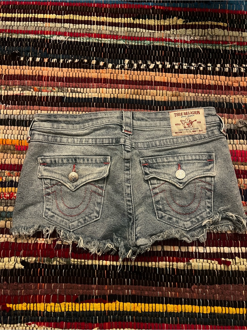 True Religion Low Rise Joey Shorts